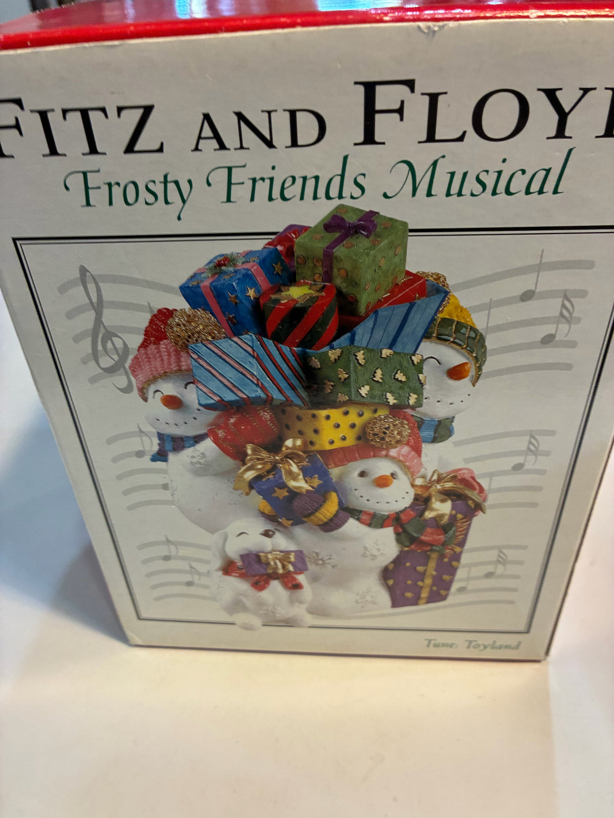 Fitz & Floyd "Frosty Friends Musical" Decoration