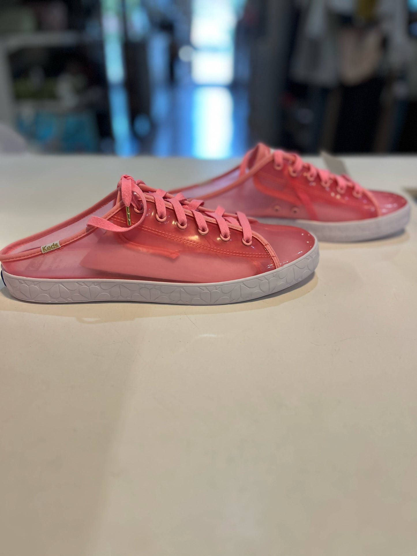 NIB Keds x Kate Spade Pink "Kickstart" Mules