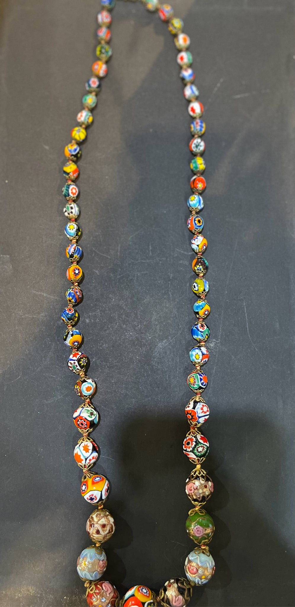 Murano glass Beaded Necklace