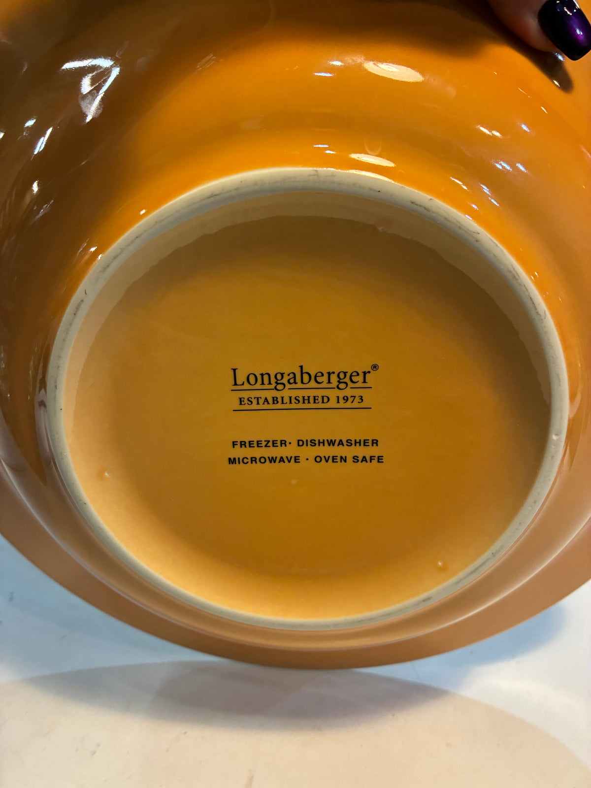 Longaberger Halloween Treat Bowl
