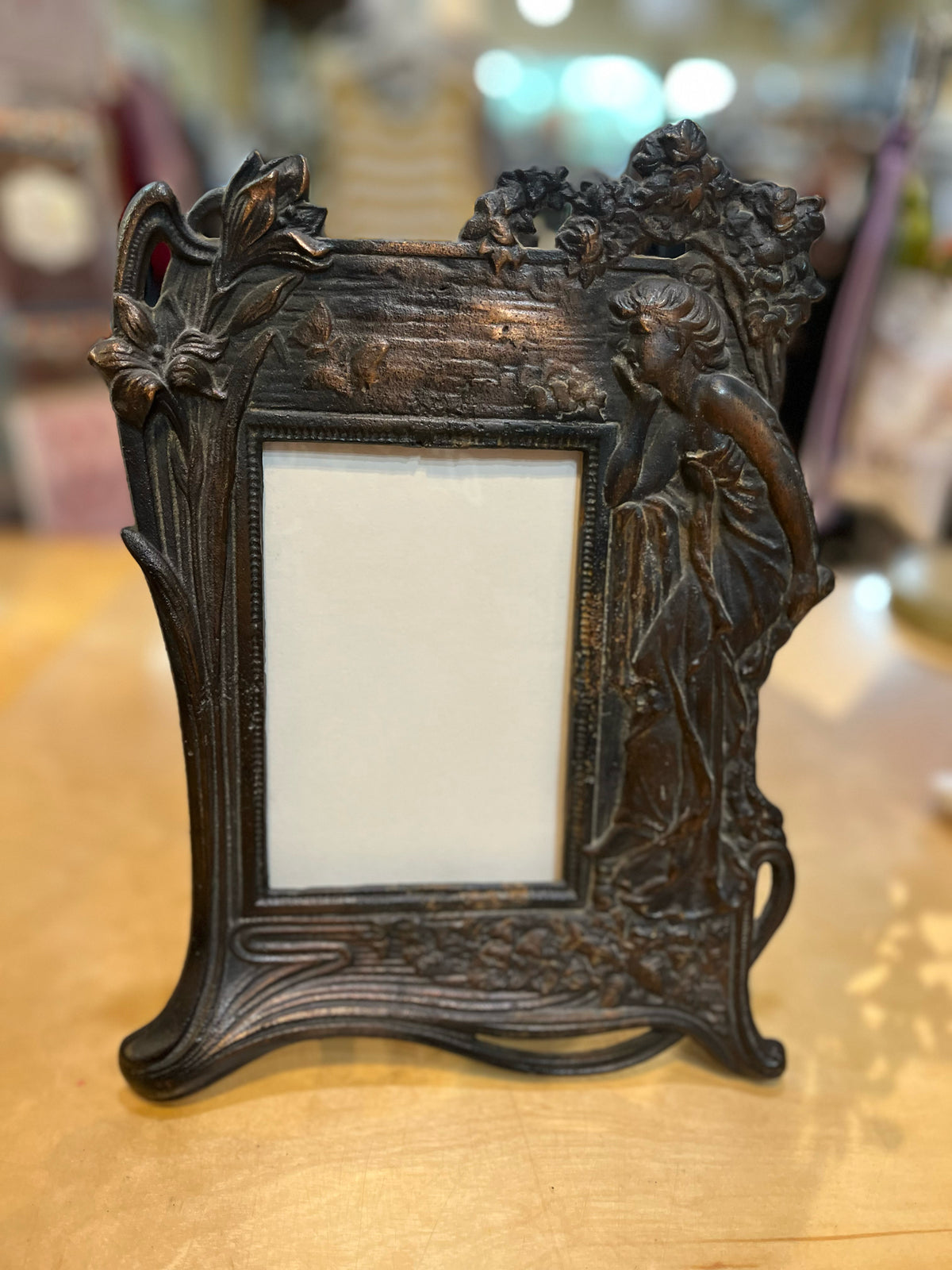 Art Nouveau Floral Frame