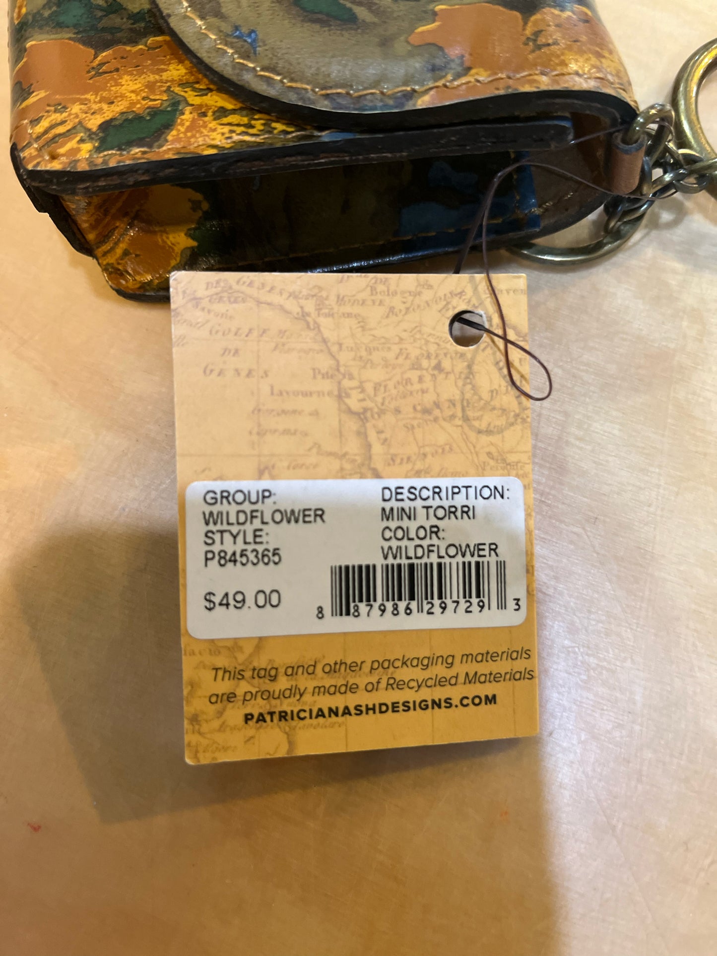 NWT Patricia Nash "Mini Torri" Wallet