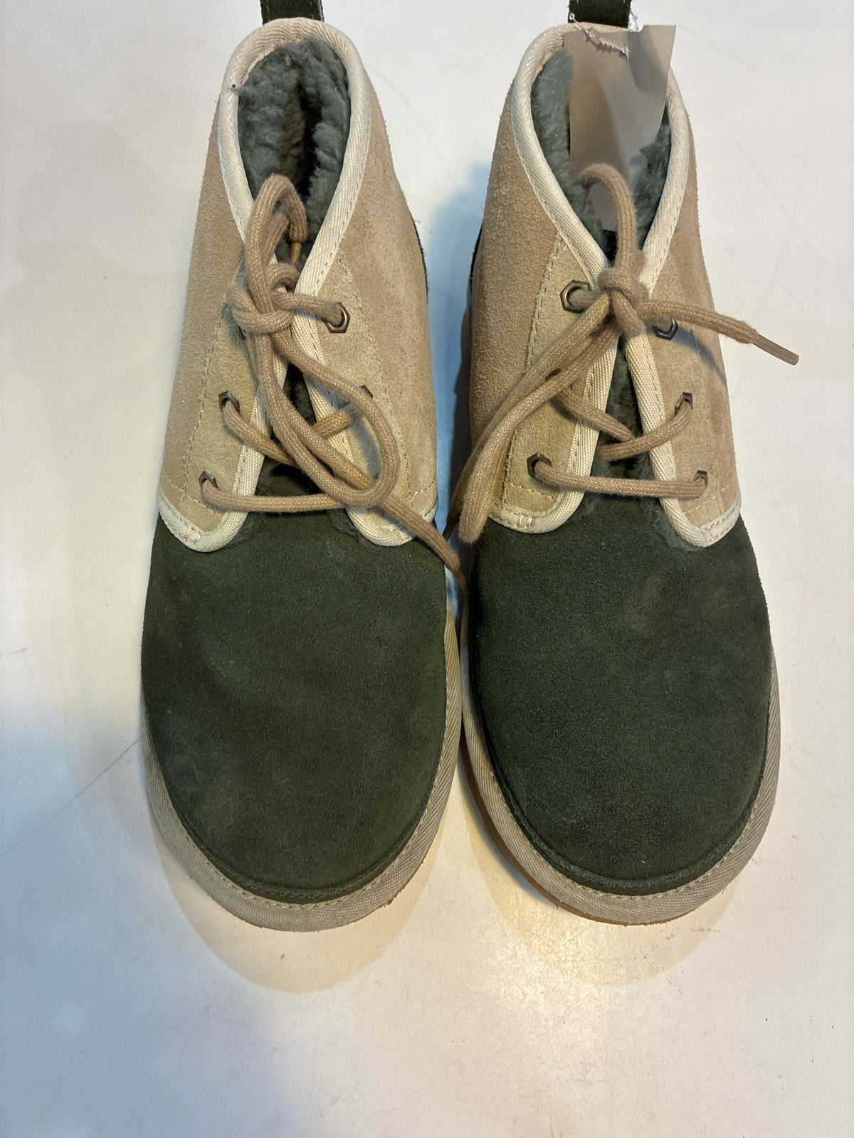 UGG Green & Beige "Neumel II Chukka" Boots