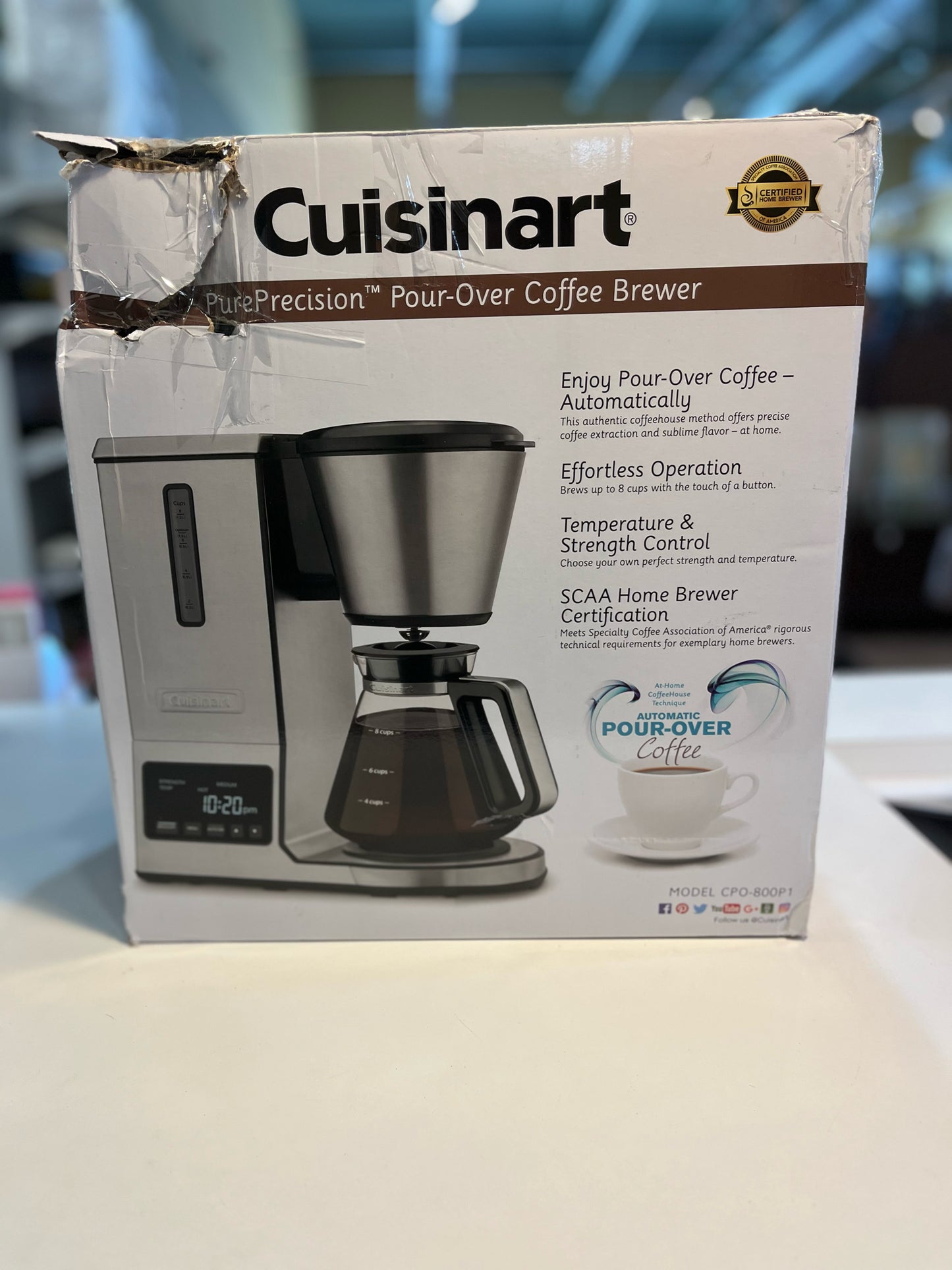 Cuisinart 8 Cup Pour-Over Coffee Maker