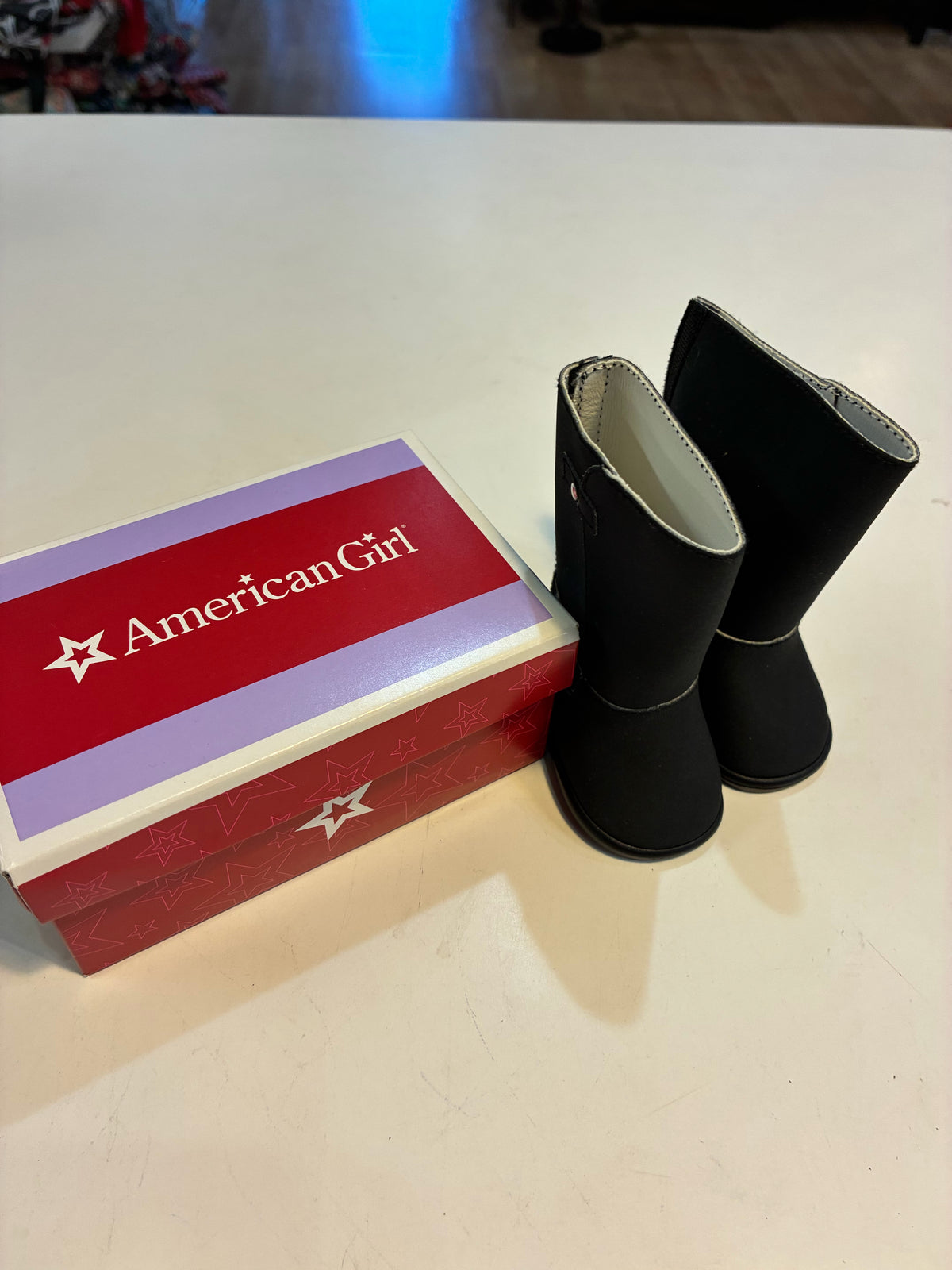 NIB American Girl "Black Fashion Boots"