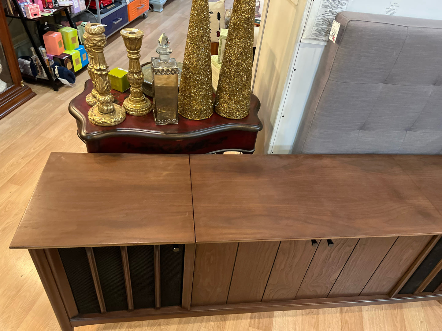 Vintage Admiral MCM Refurbished Console Table