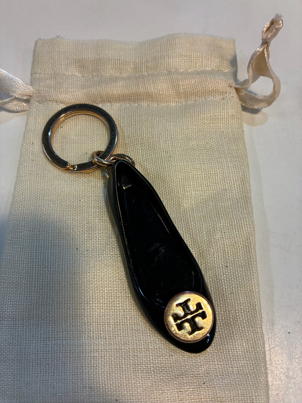 Tory Burch Flat Shoe Keychain
