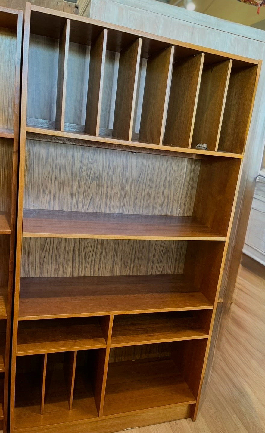 Large Teak Bookcase