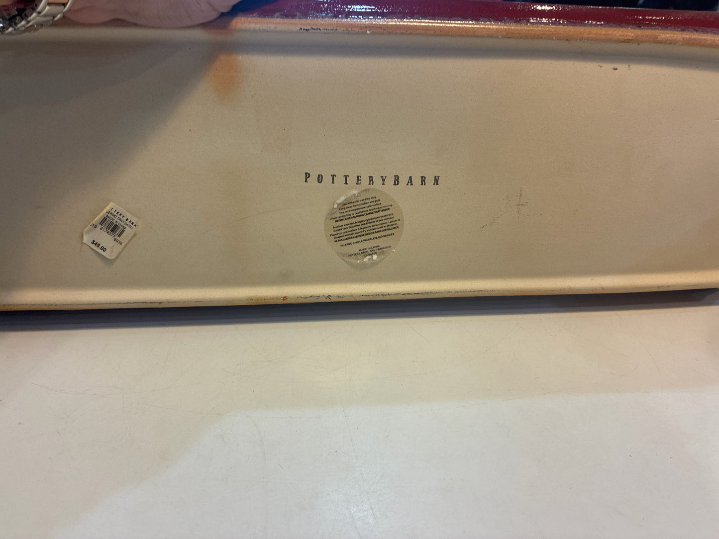 Pottery Barn Tray