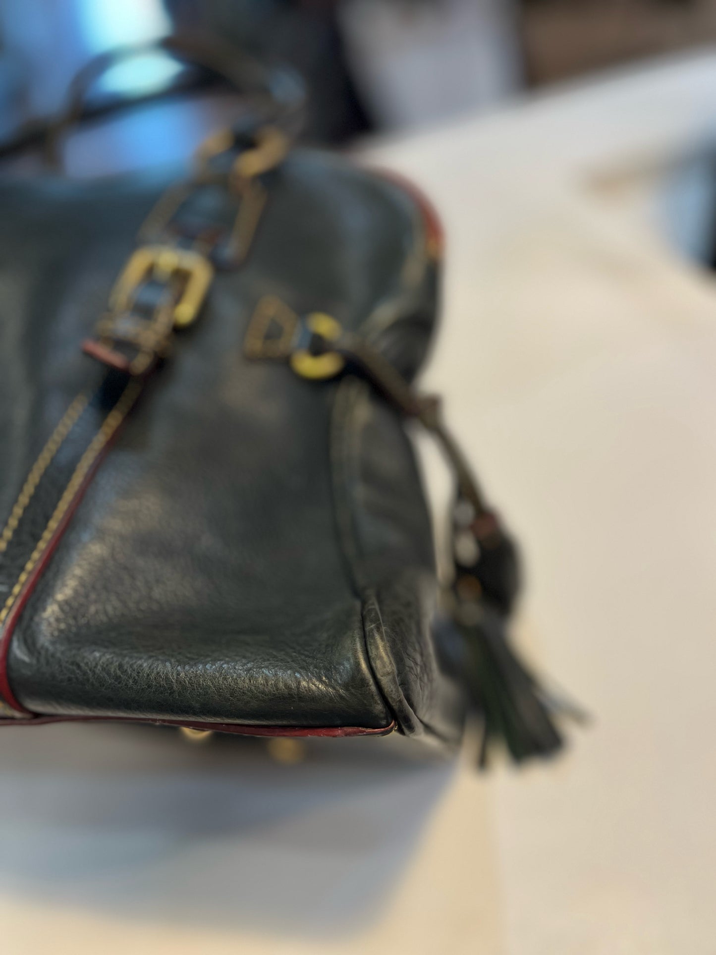 Dooney & Bourke Black Satchel Handbag