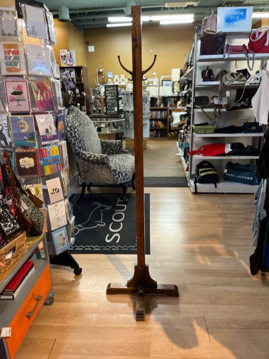 Brown Coat Rack
