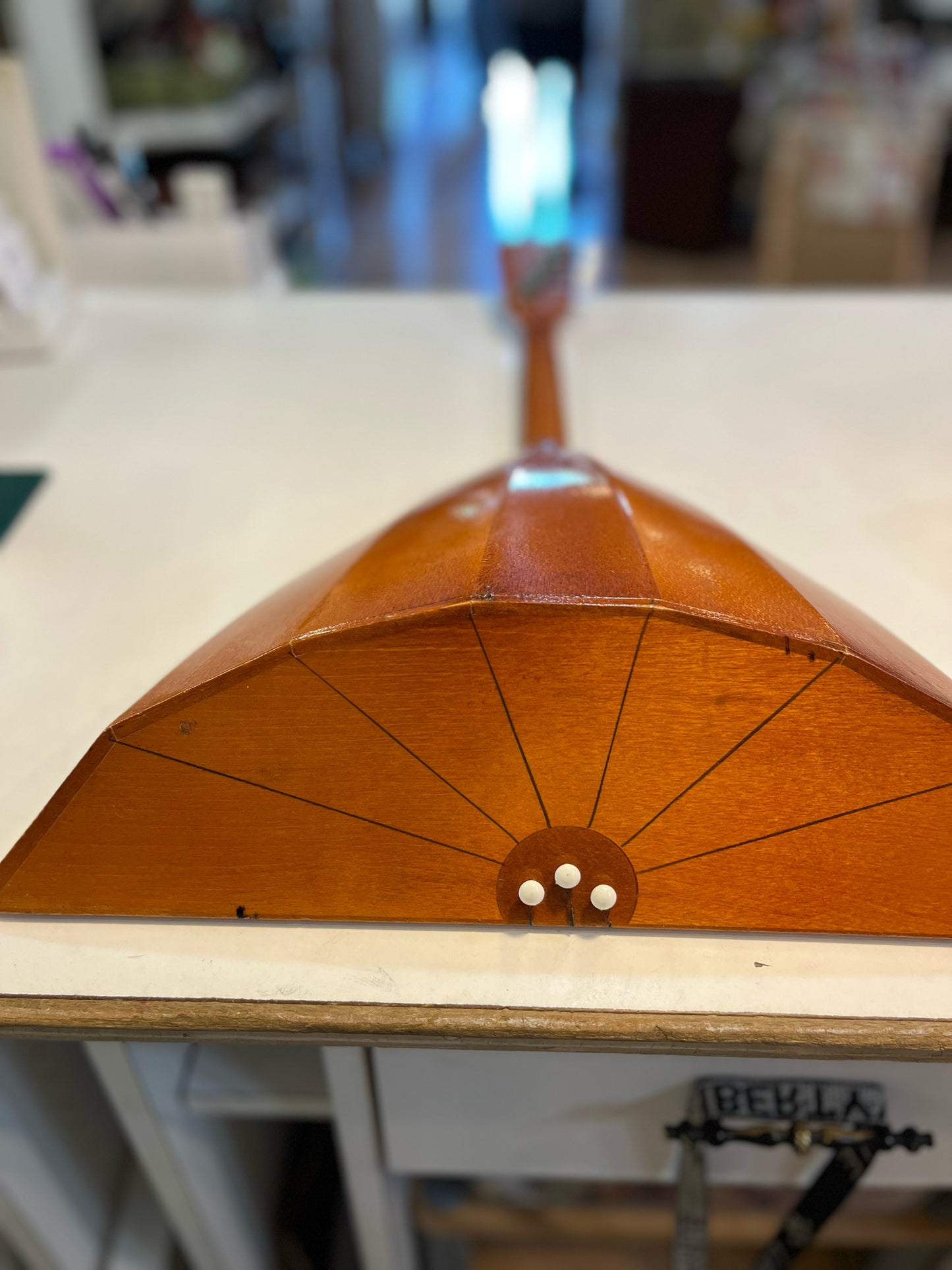 Vintage Mockba Balalaika Folk Instrument
