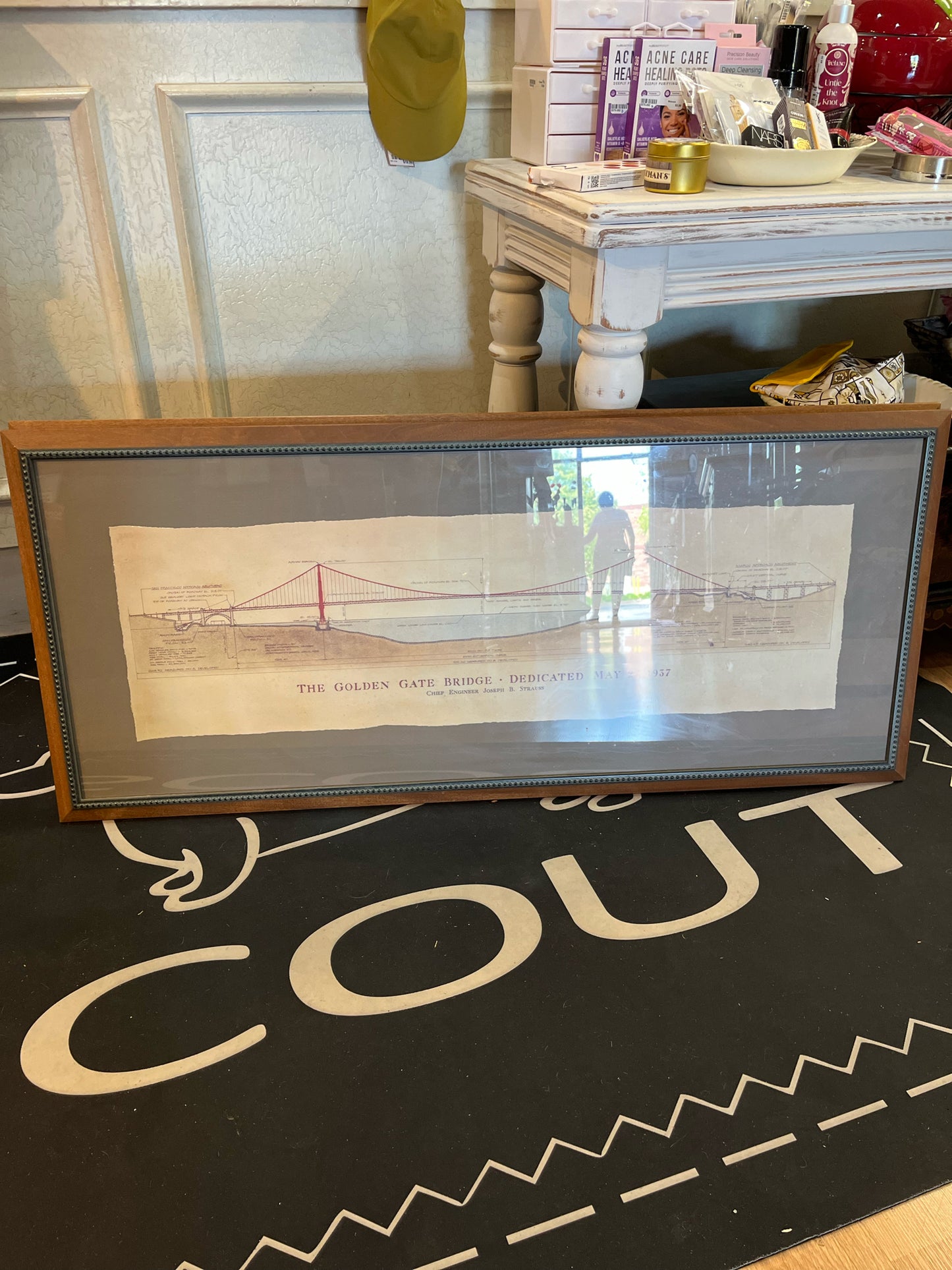 Framed Golden Gate Brights Print Art