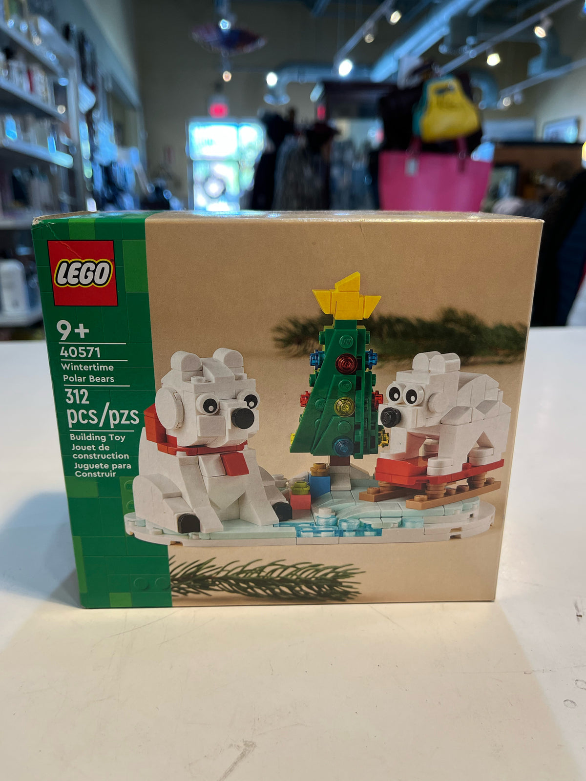 Wintertime Polar Bears Lego Set