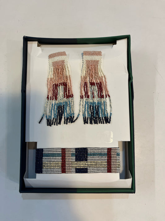 Ink & Alloy Necklace and Earring Box Set