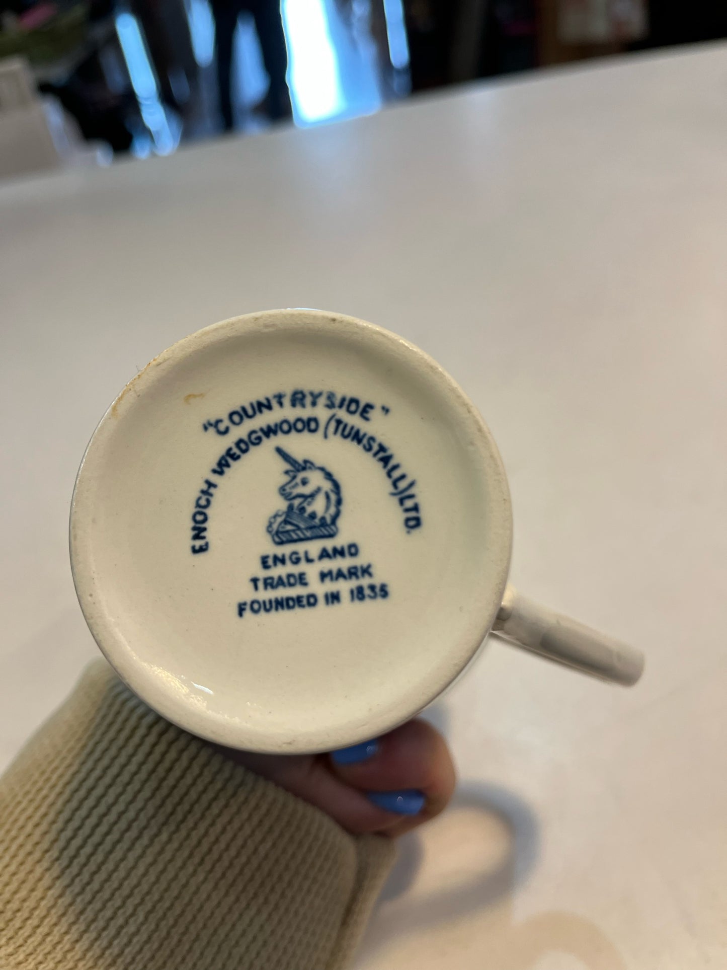 Vintage Enoch Wedgwood Countryside Mug