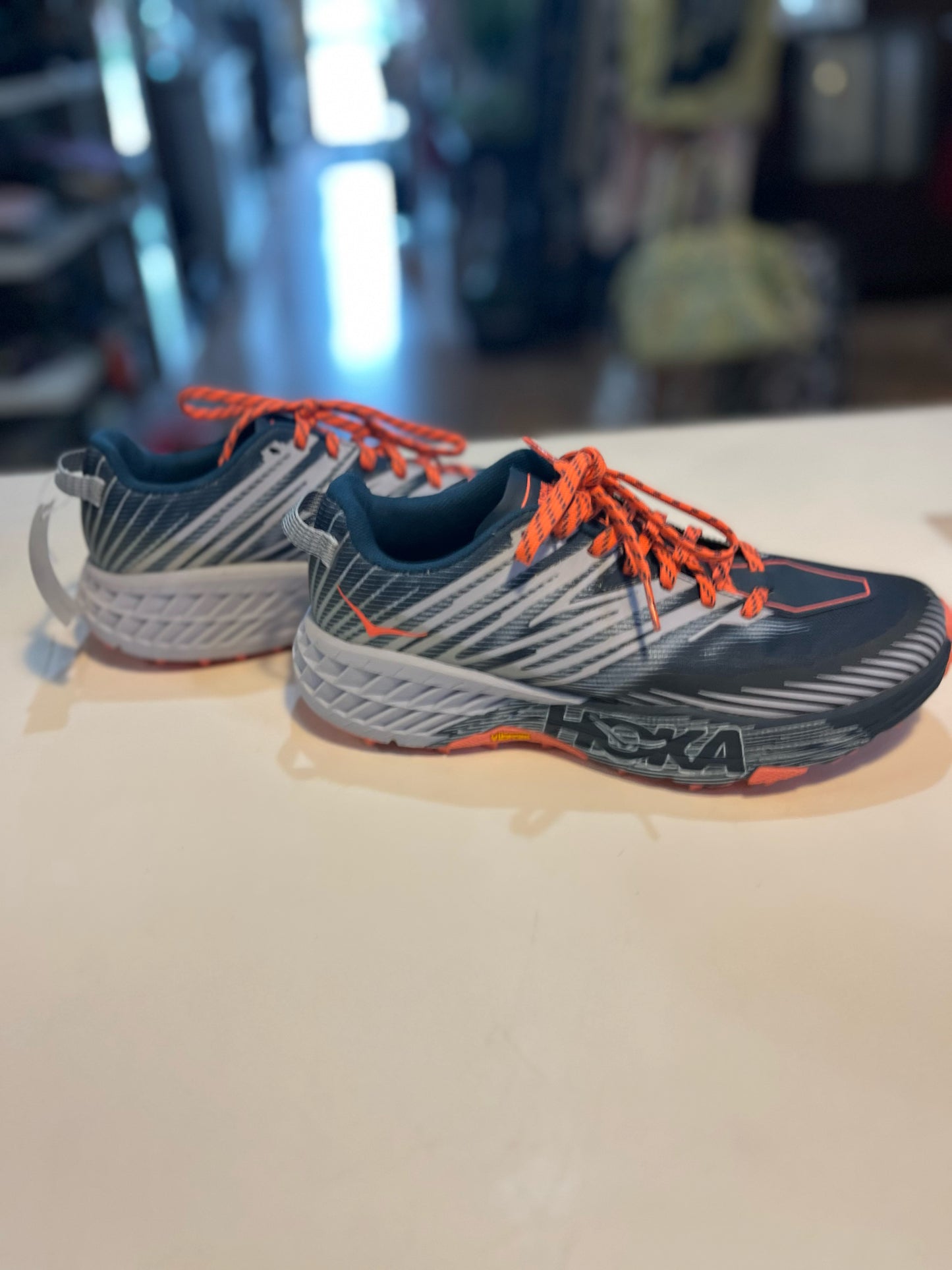 8.5 Hoka Blue Sneakers