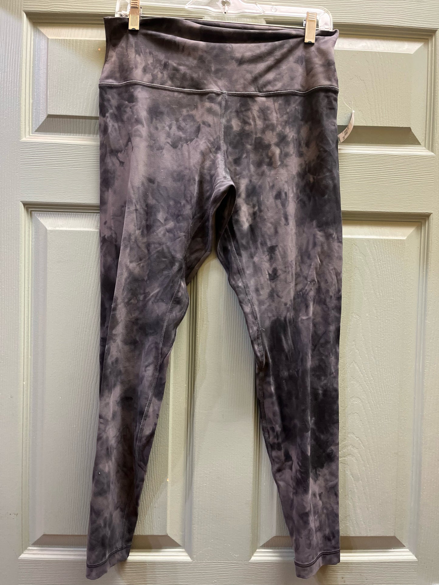 Lululemon Gray Tie-Dye Leggings