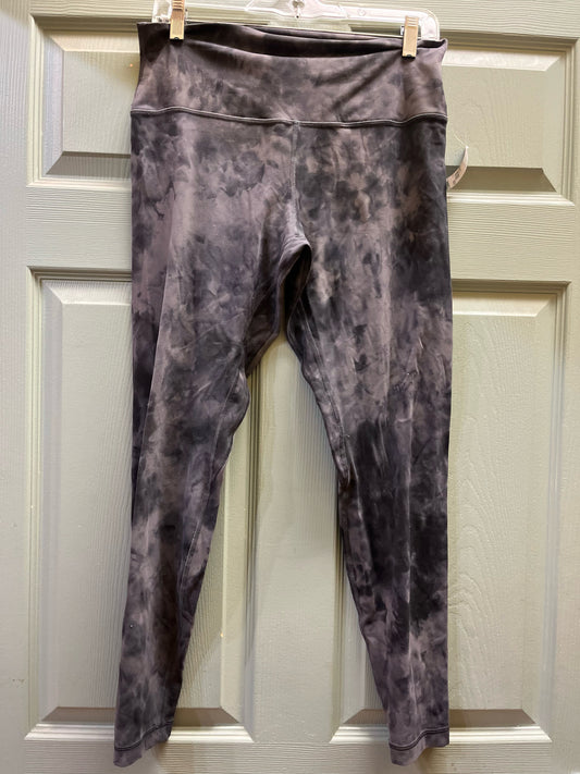 Lululemon Gray Tie-Dye Leggings