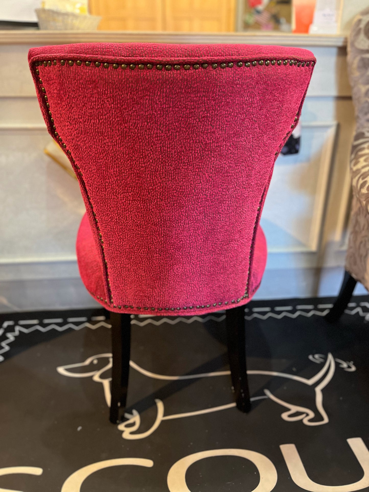 Set of Pink Accent Chairs