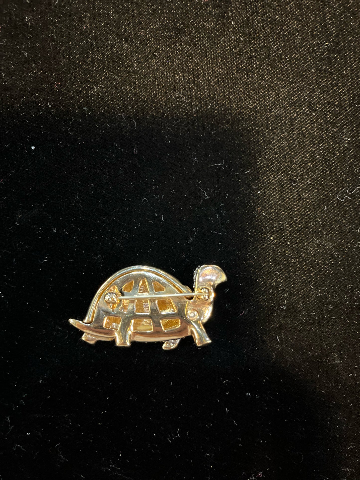 Swarovski Turtle Brooch