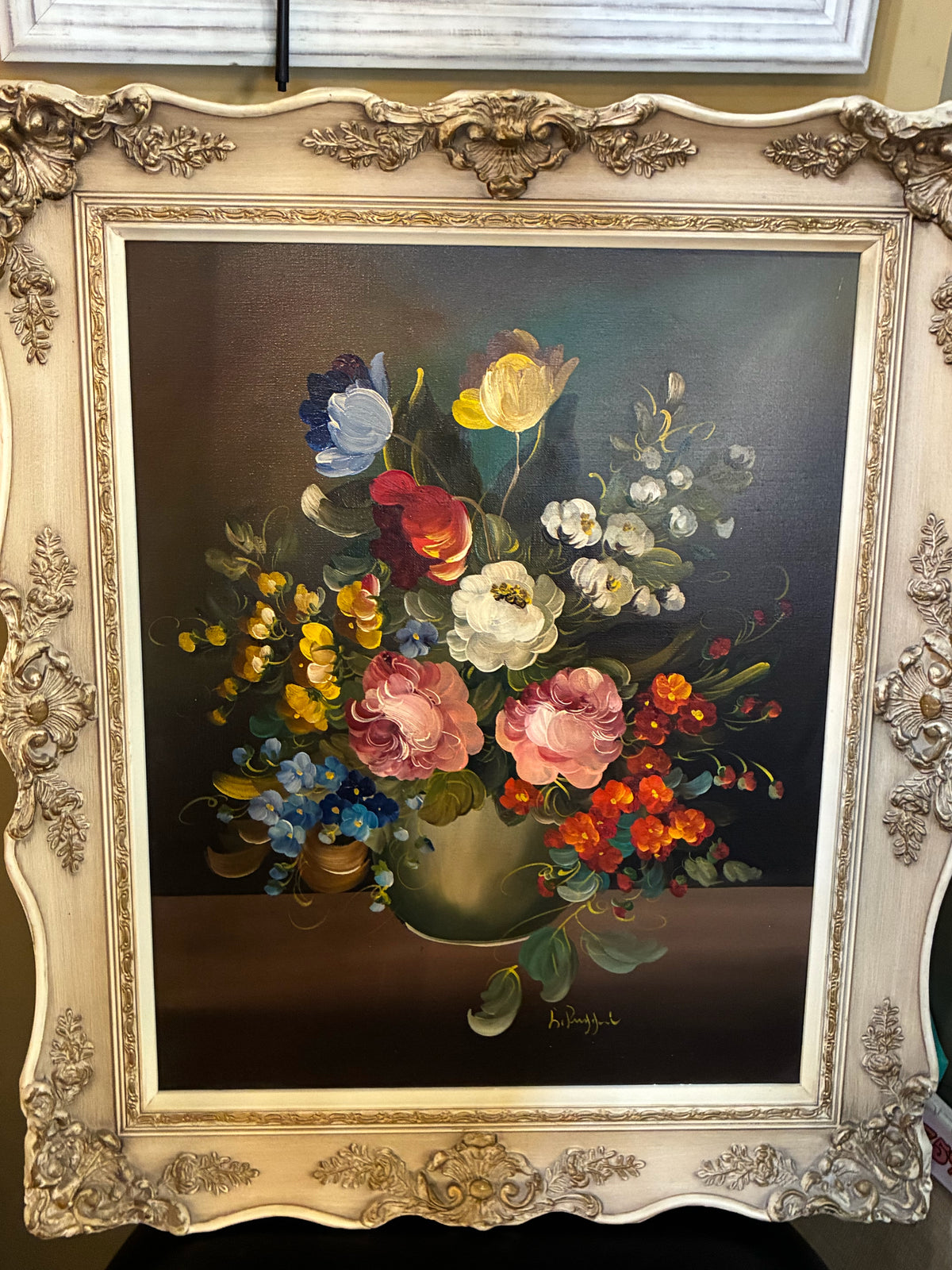 Ruggeri Italian Floral Painting