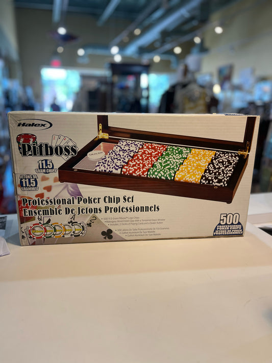 Pitboss 11.5 gram Poker Chip 500 Piece Set