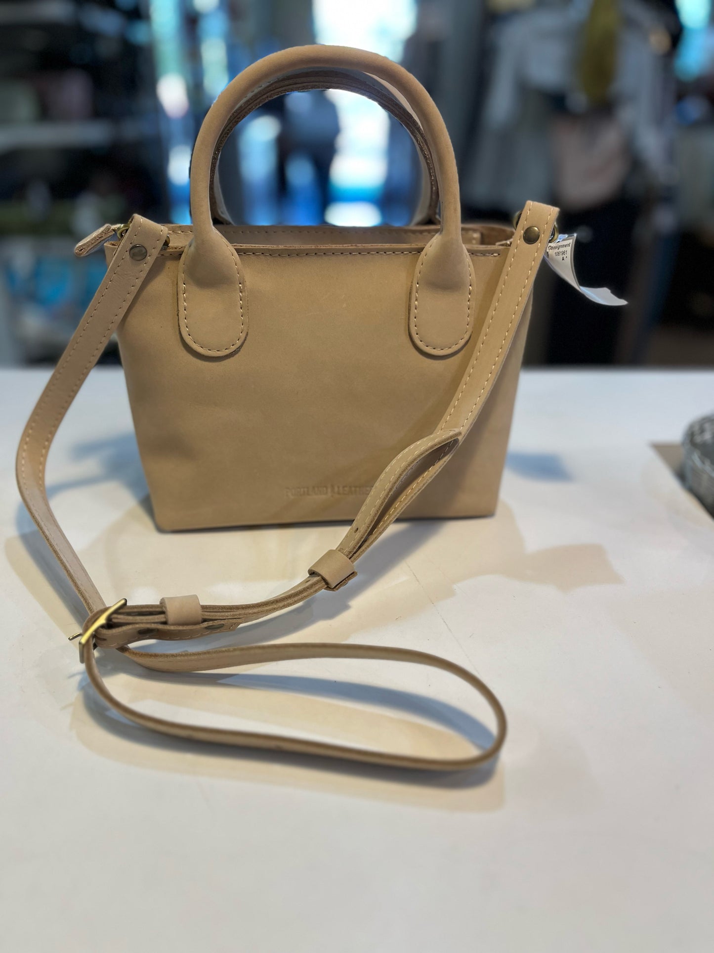 Portland Leather Goods "Mini Crossbody" Handbag