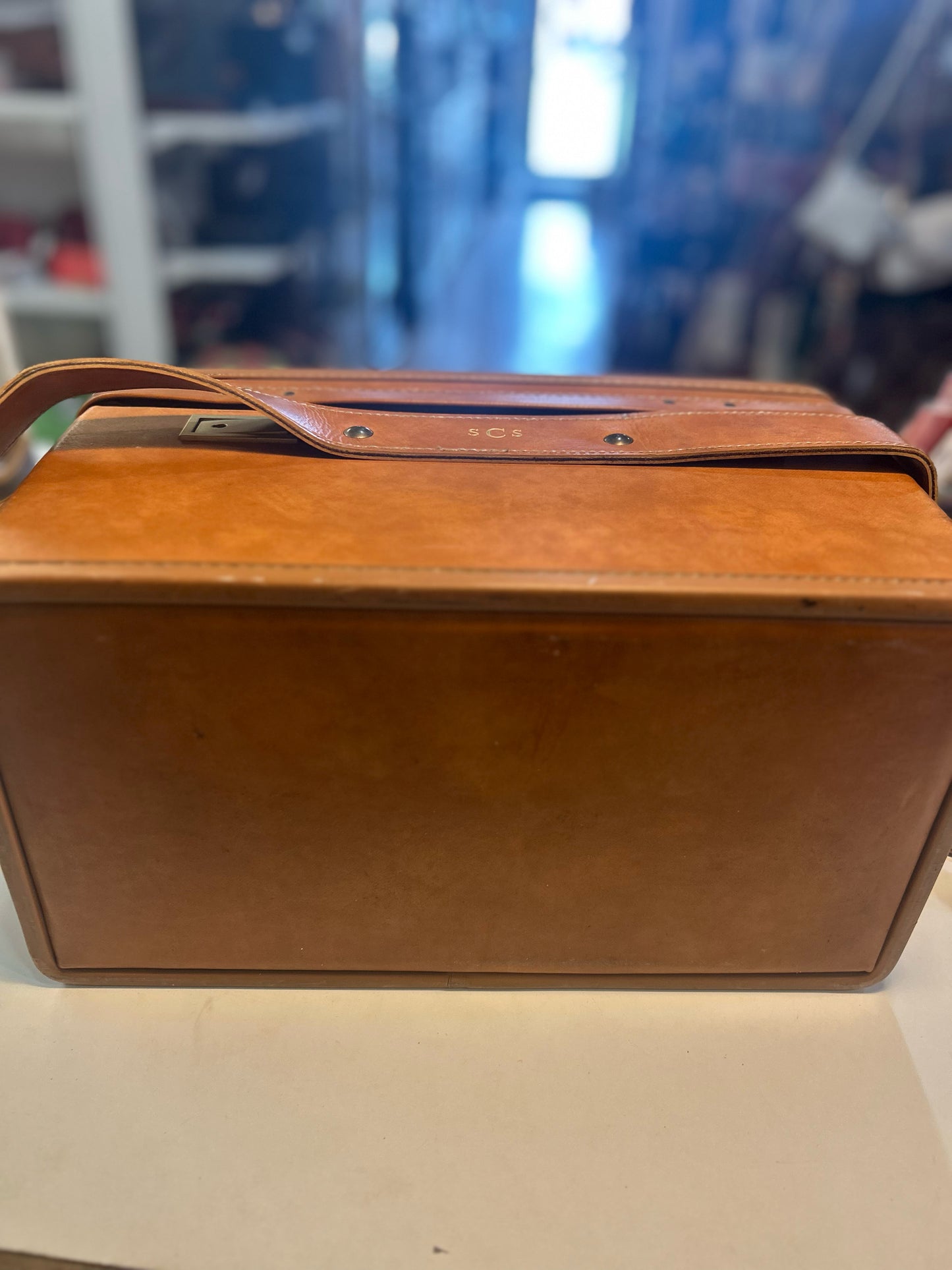 Vintage Hartmann Leather Train Case