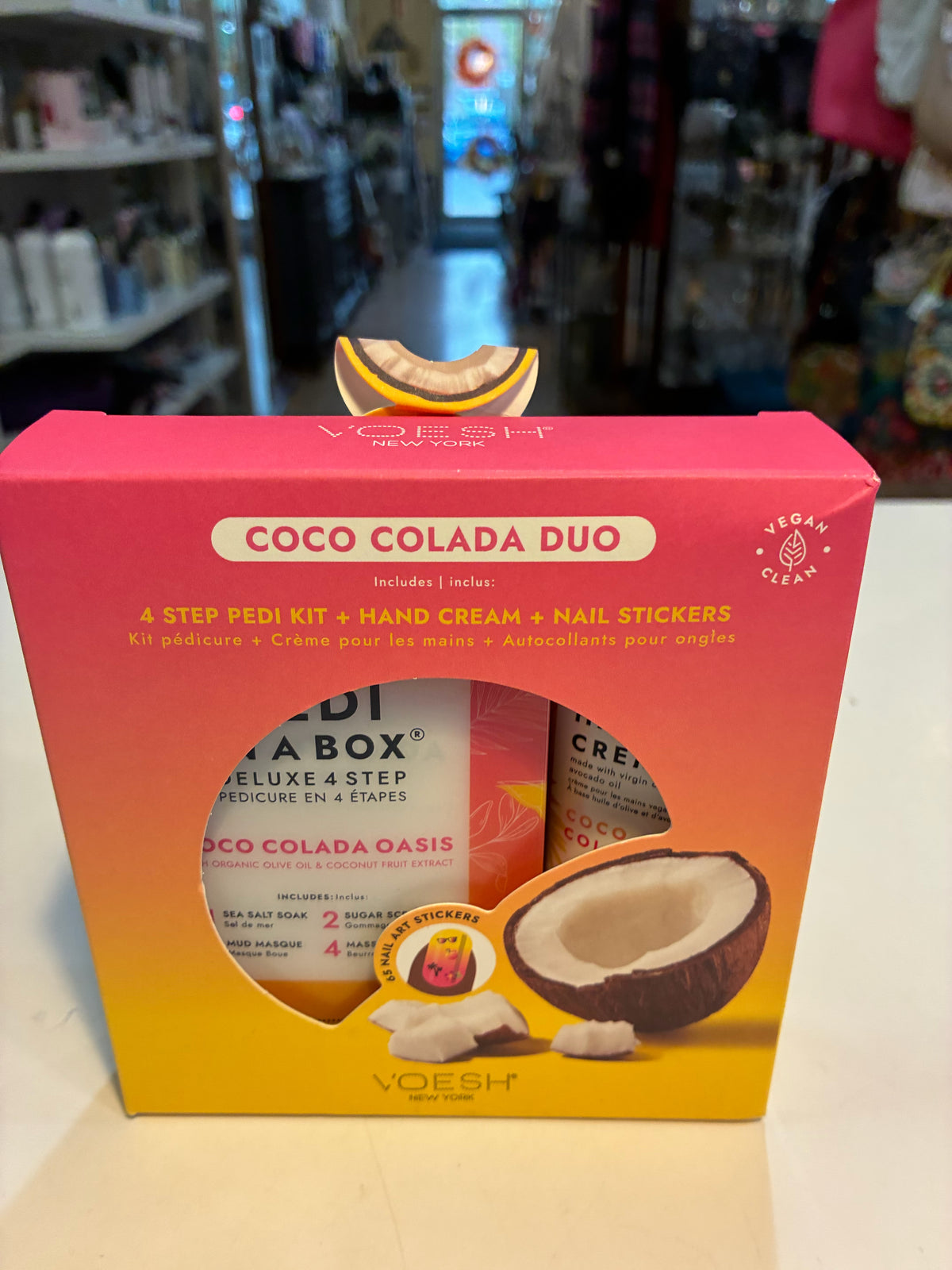 Voesh "Coco Colada Duo" Pedicure Set
