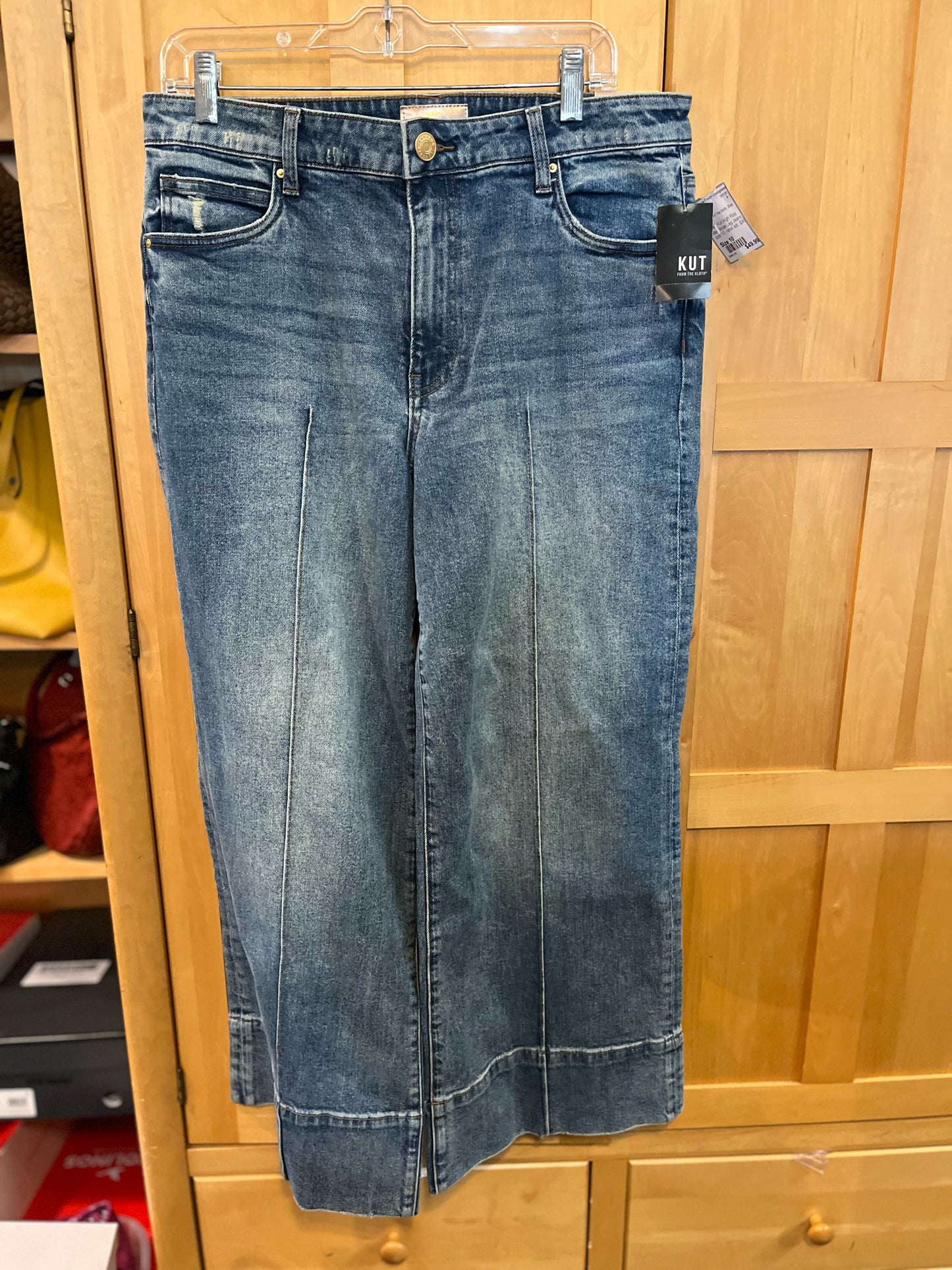 Kut From The Kloth NWT Kut High Rise Med Wide Leg Jeans