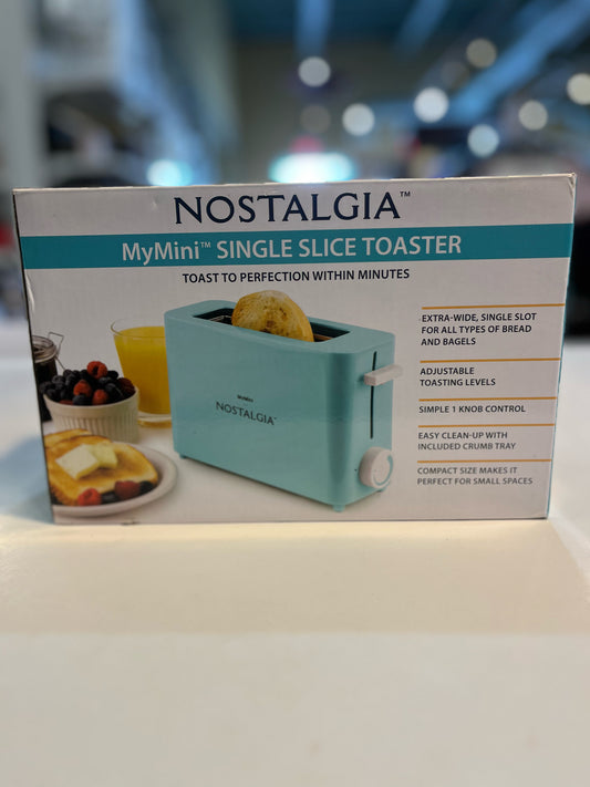 NIB Mini Single Slice Toaster