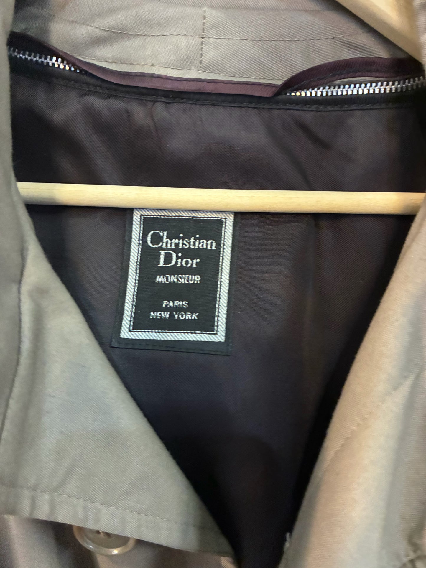 Christian Dior Monsieur Gray Trenchcoat