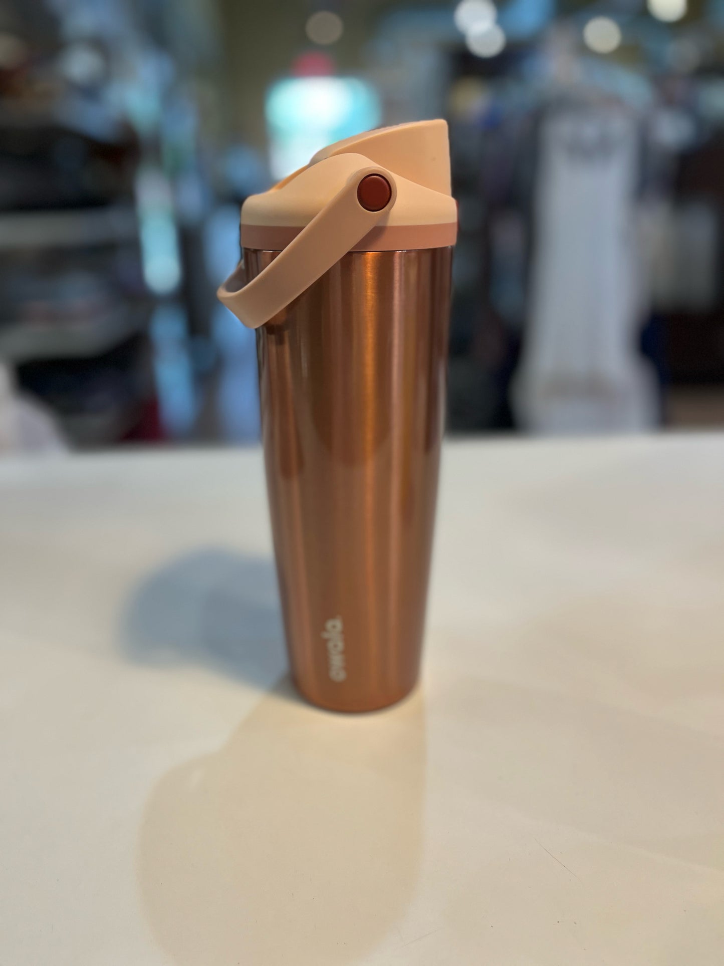 Owala Rose Gold Waterbottle
