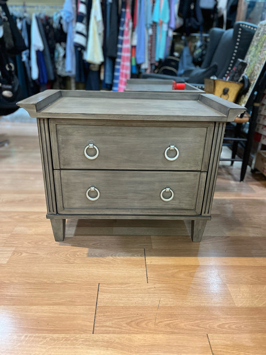 Weathered Gray Nightstand