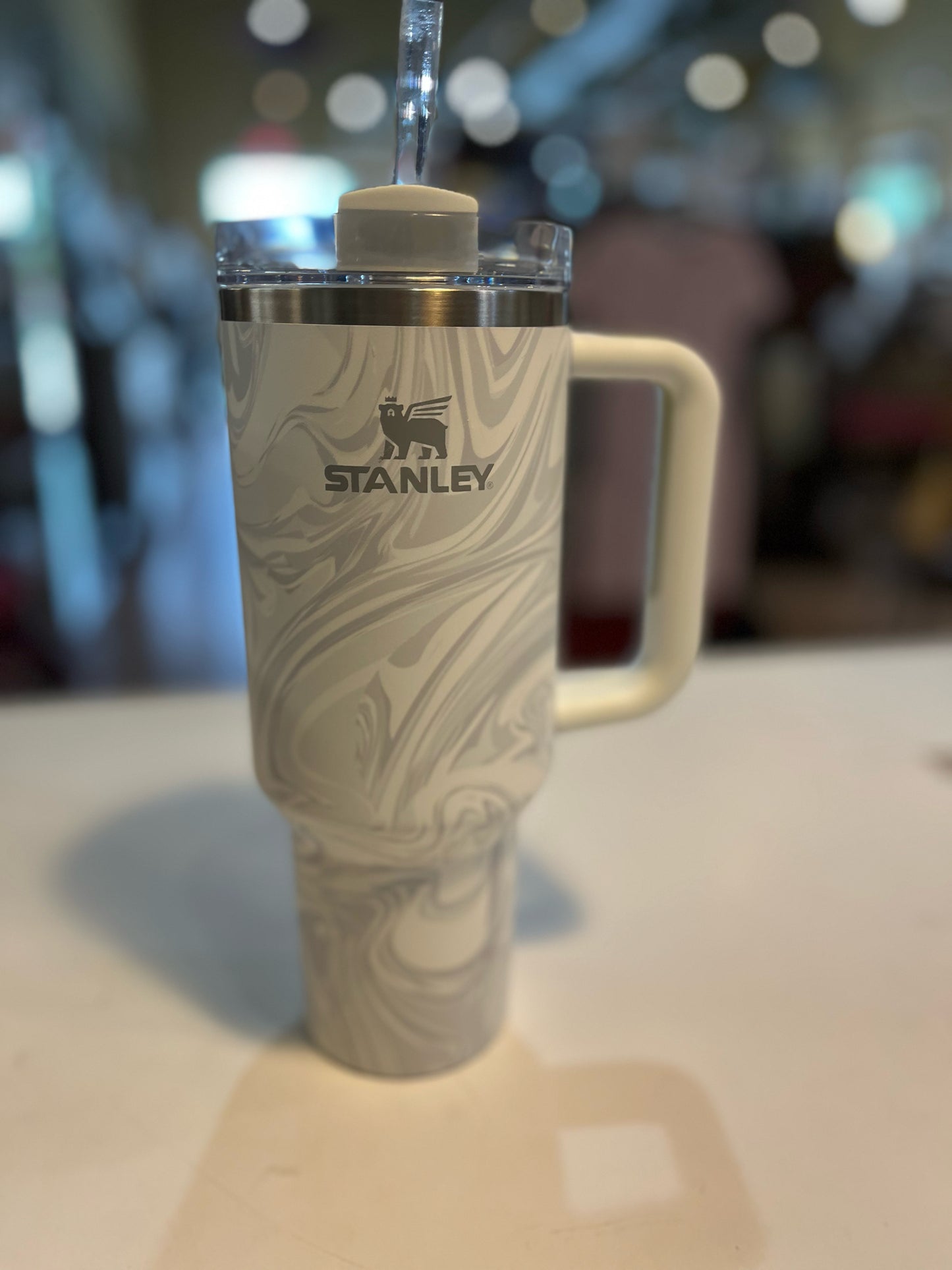 Stanley White Pattern Waterbottle