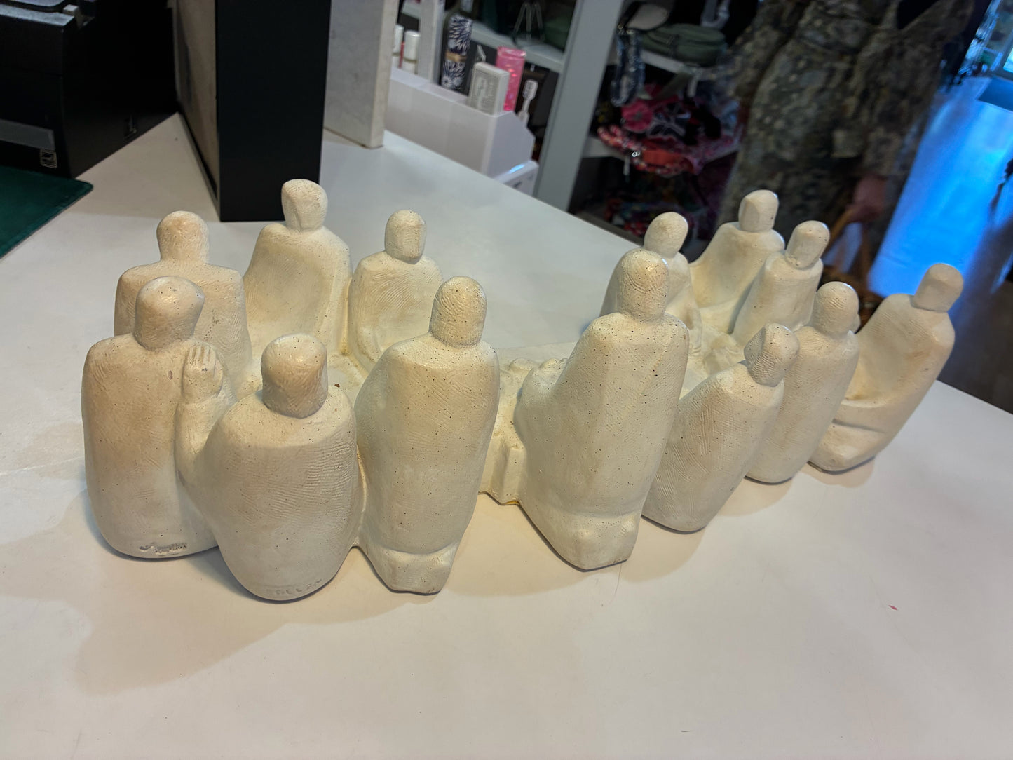 Austin Productions "The Last Supper" Sculpture signed