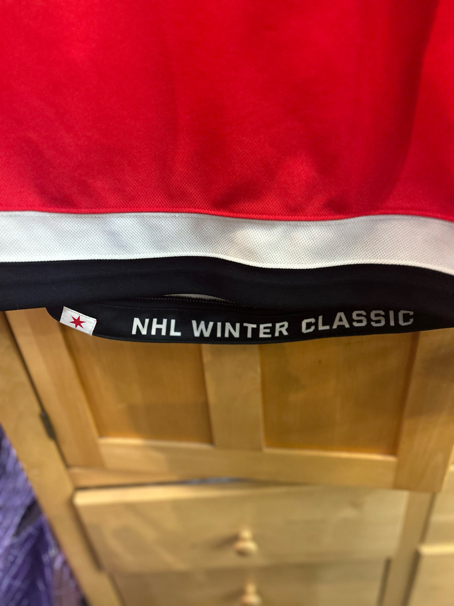NHL Fanatics Blackhawks Winter Classics 2025 Jersey NWT