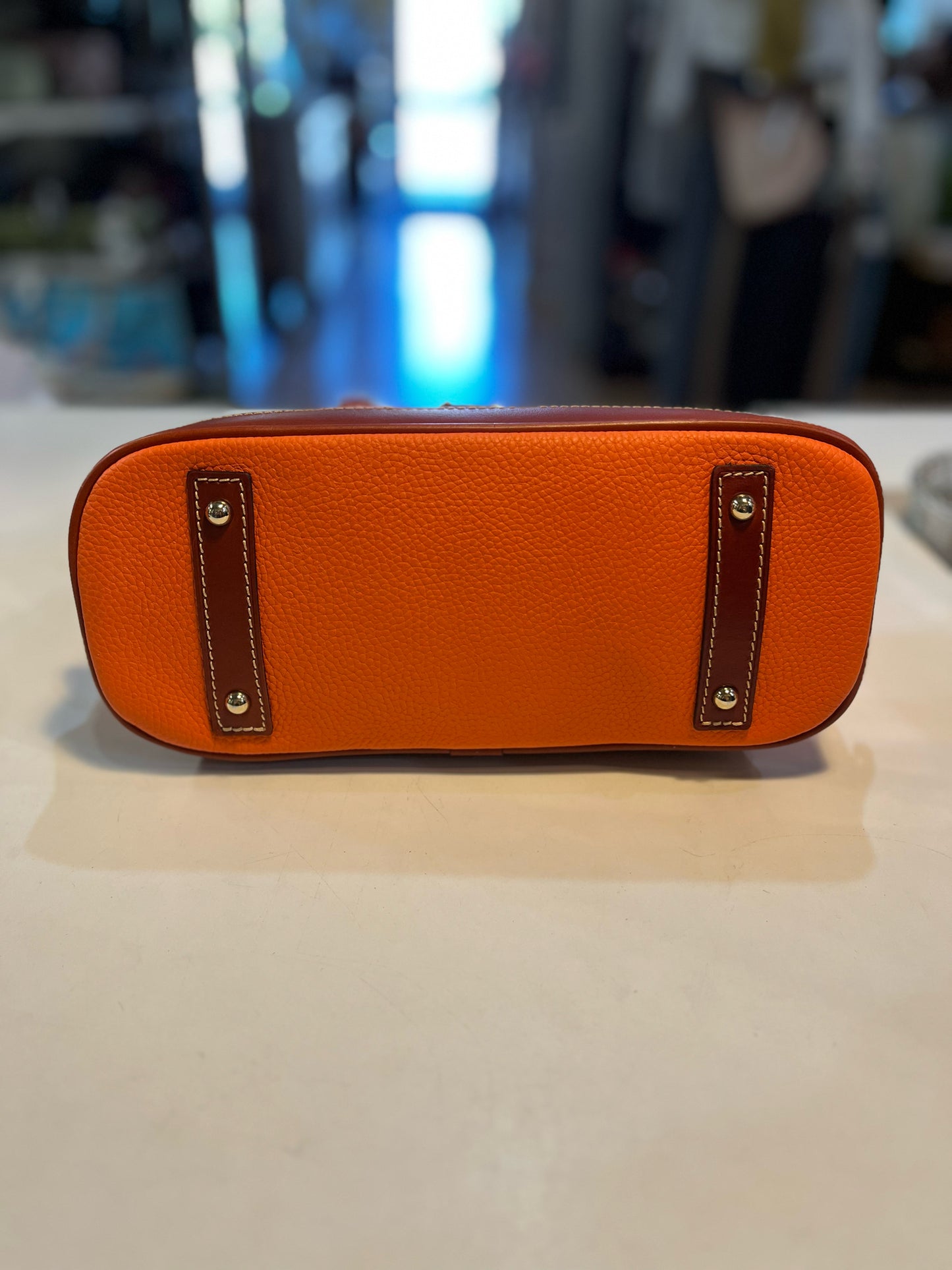 NWT Dooney & Bourke Clementine "Zip Zip Satchel" Handbag