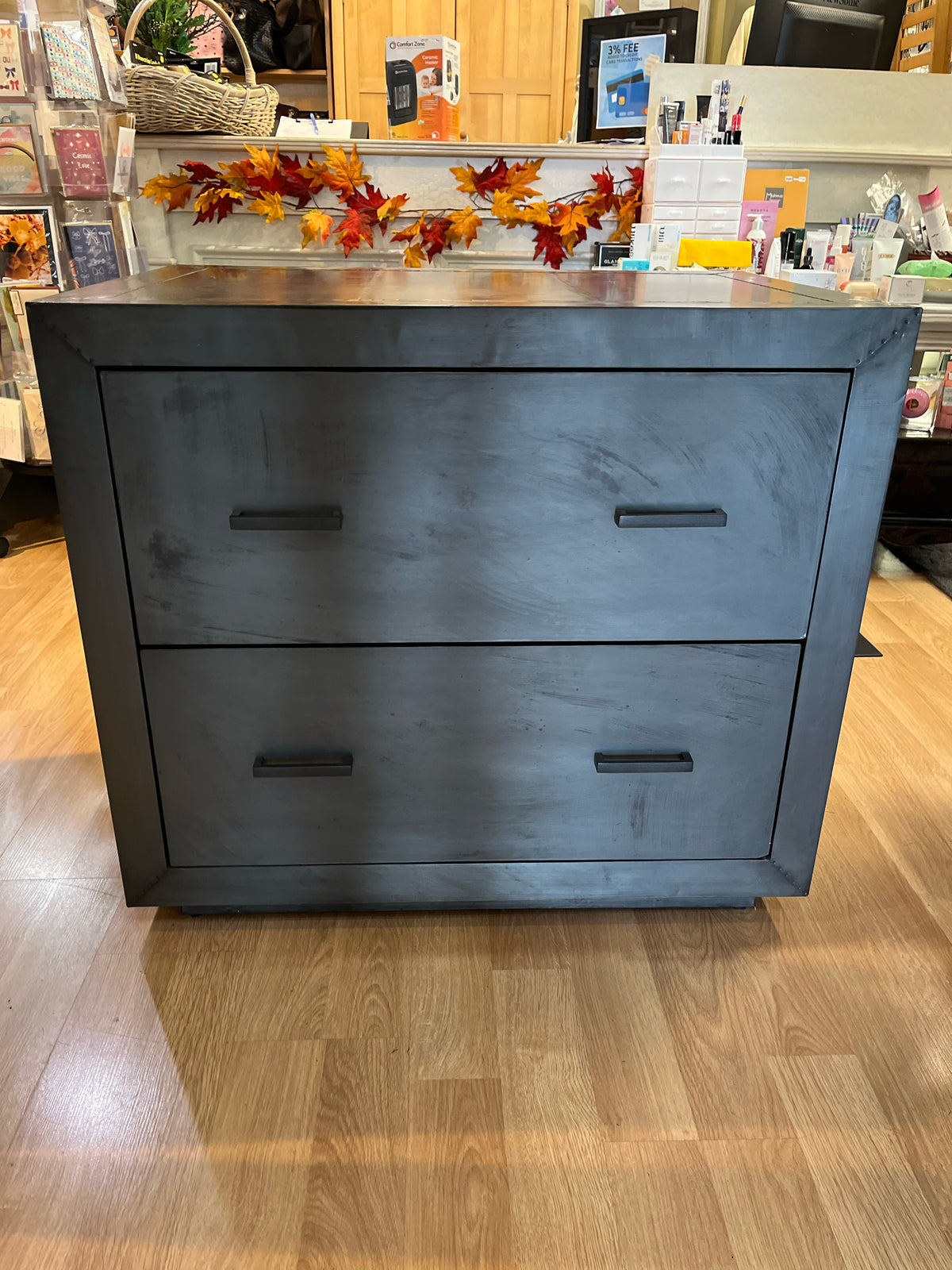 Restoration Hardware "La Salle Metal-Wrapped" File Cabinet