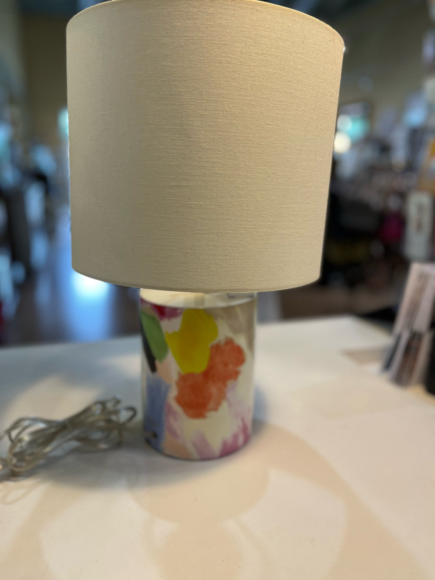 Kate Spade Abstract Floral Lamp