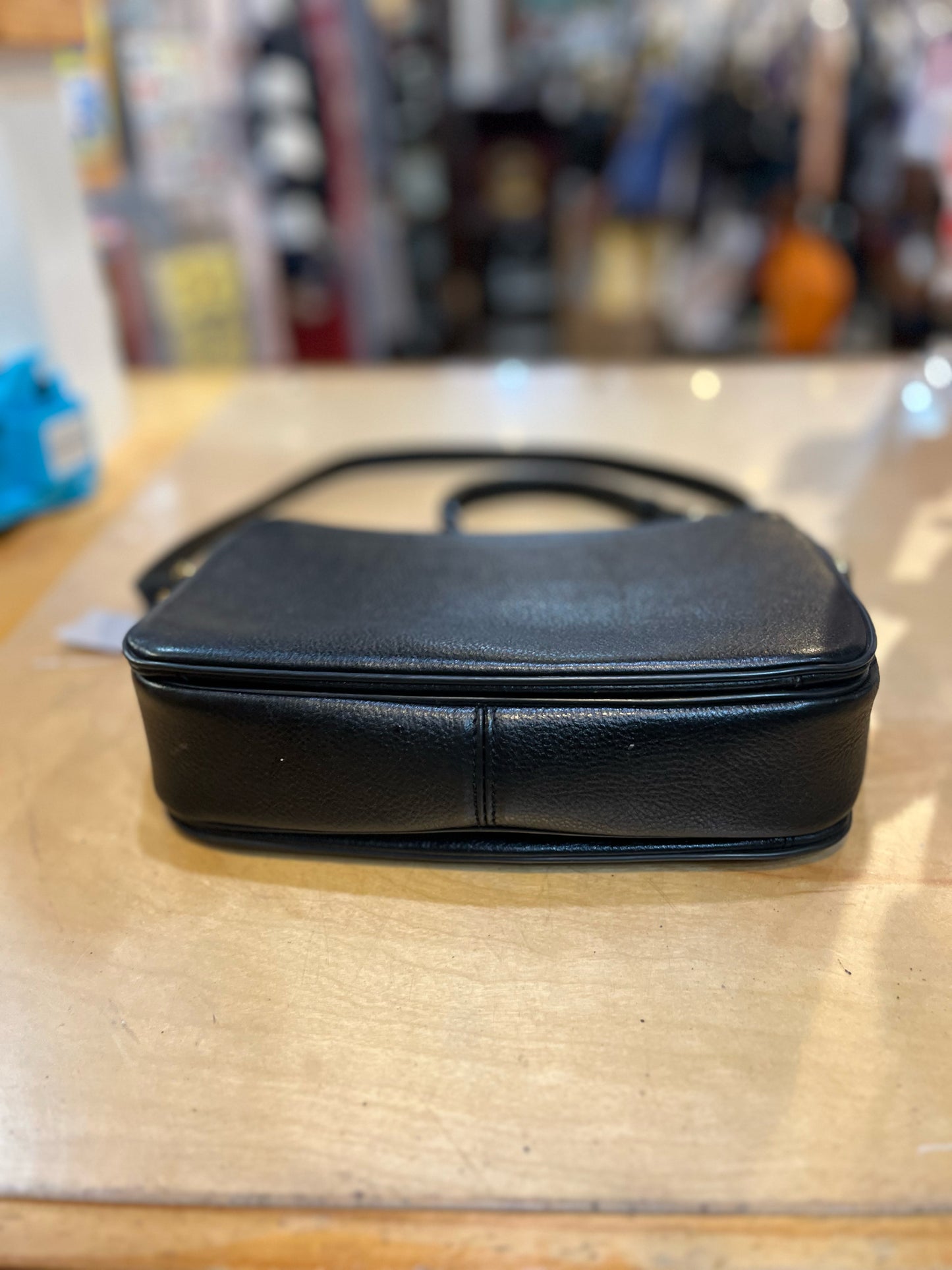 Bally Black Saddle Crossbody
