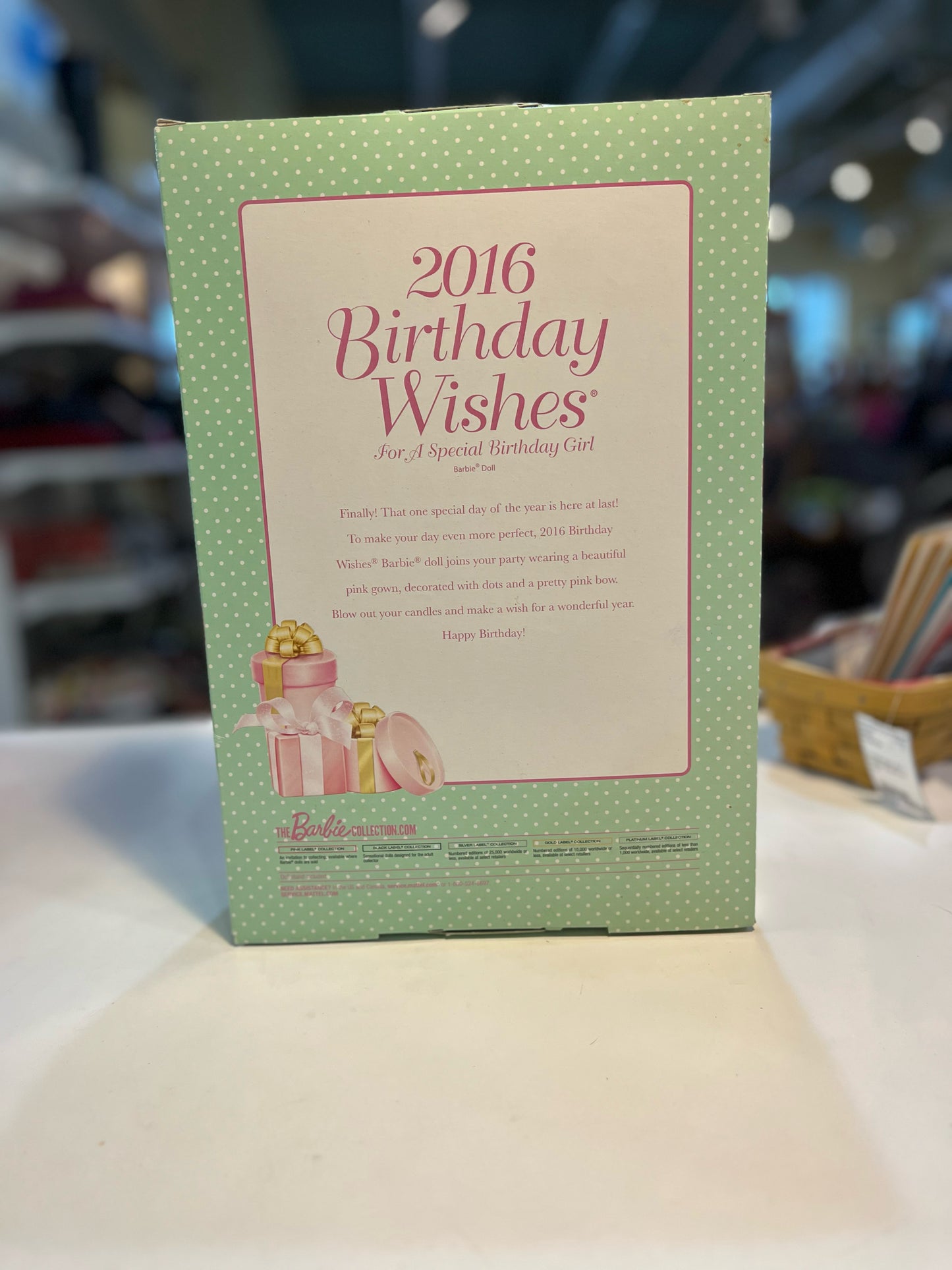 Barbie "2016 Birthday Wishes" Doll