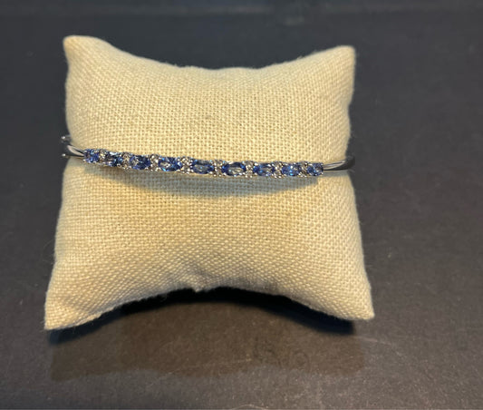 Tanzanite Bangle Bracelet
