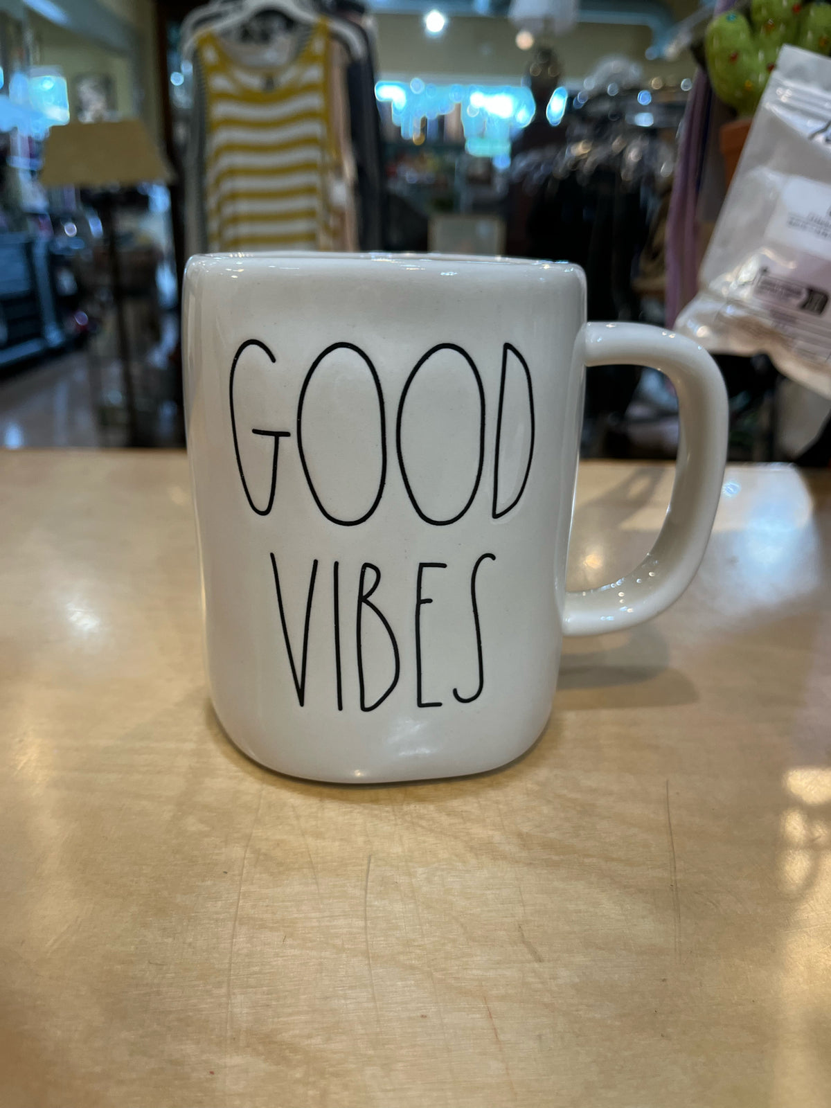 Rae Dunn "Good Vibes" Mug