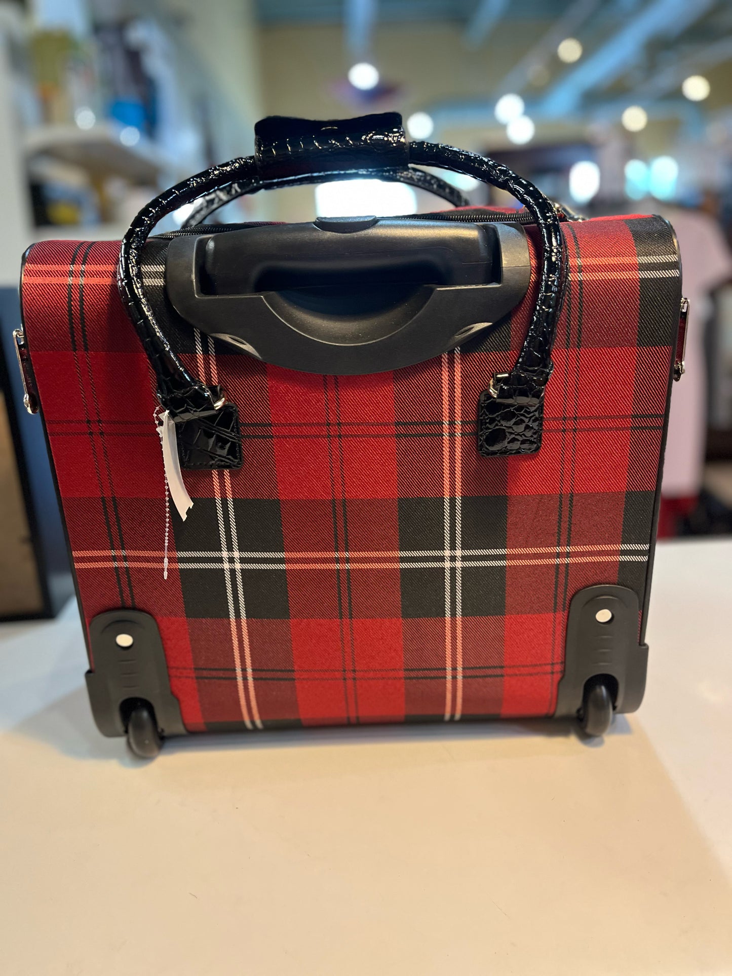 New Samantha Brown  "Destinations Plaid Underseater" Luggage