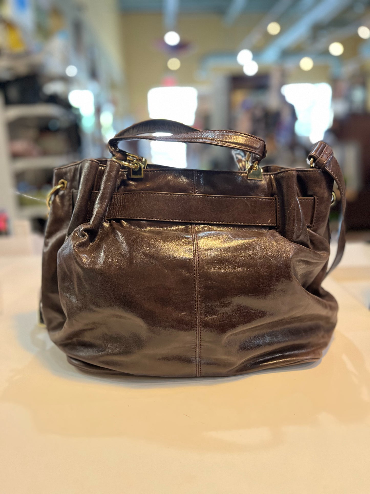 NWT Badgley Mischka "Marley Turnlock" Handbag