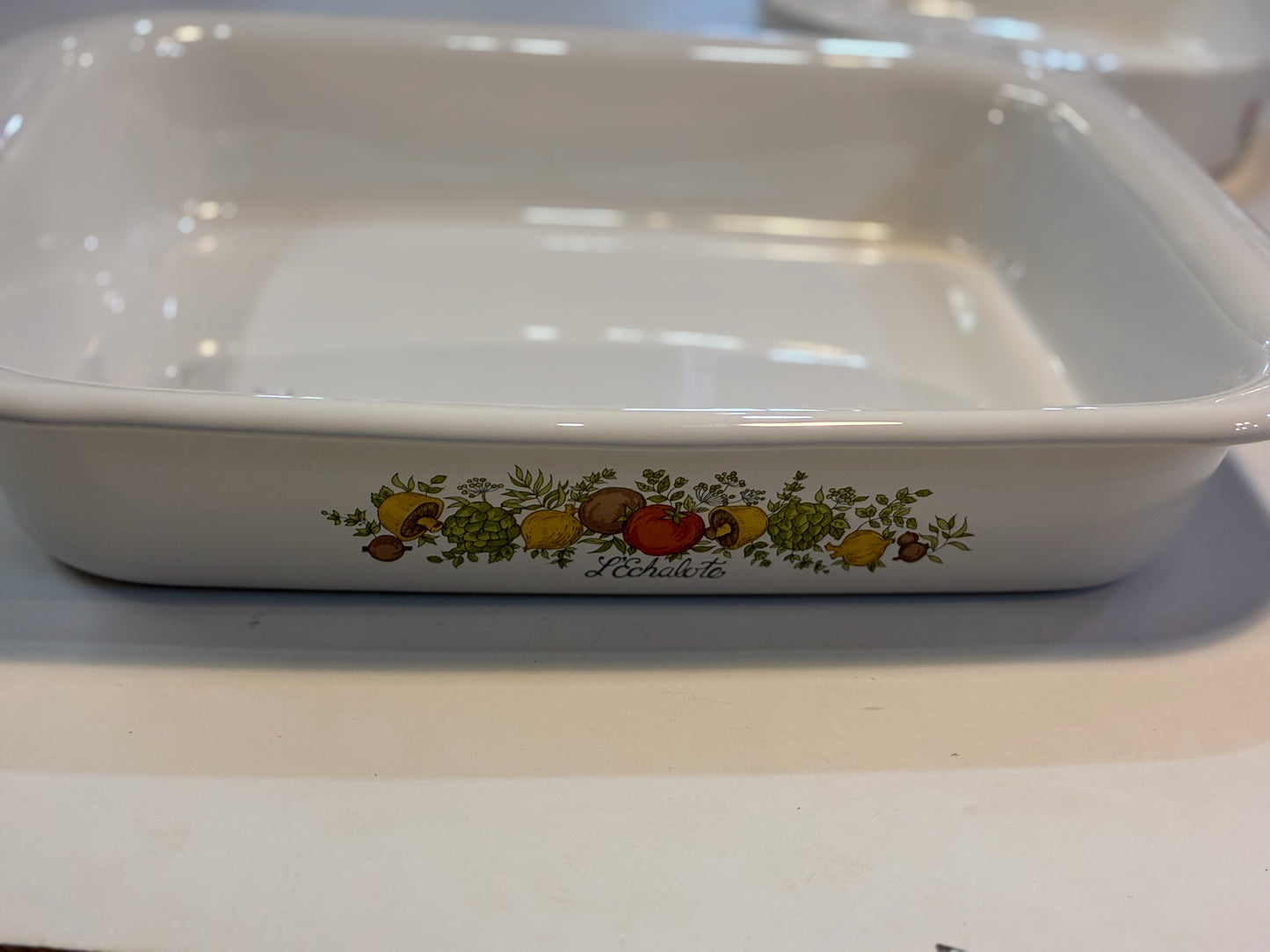 Corning ware "Le Romarin" Spice of Life Roasting Pan