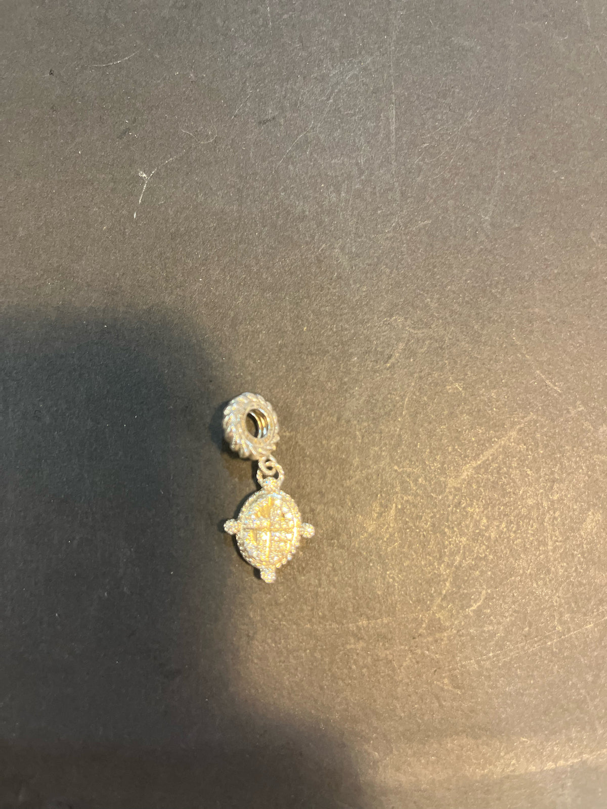 Judith Ripka Sterling Silver "Love" Charm