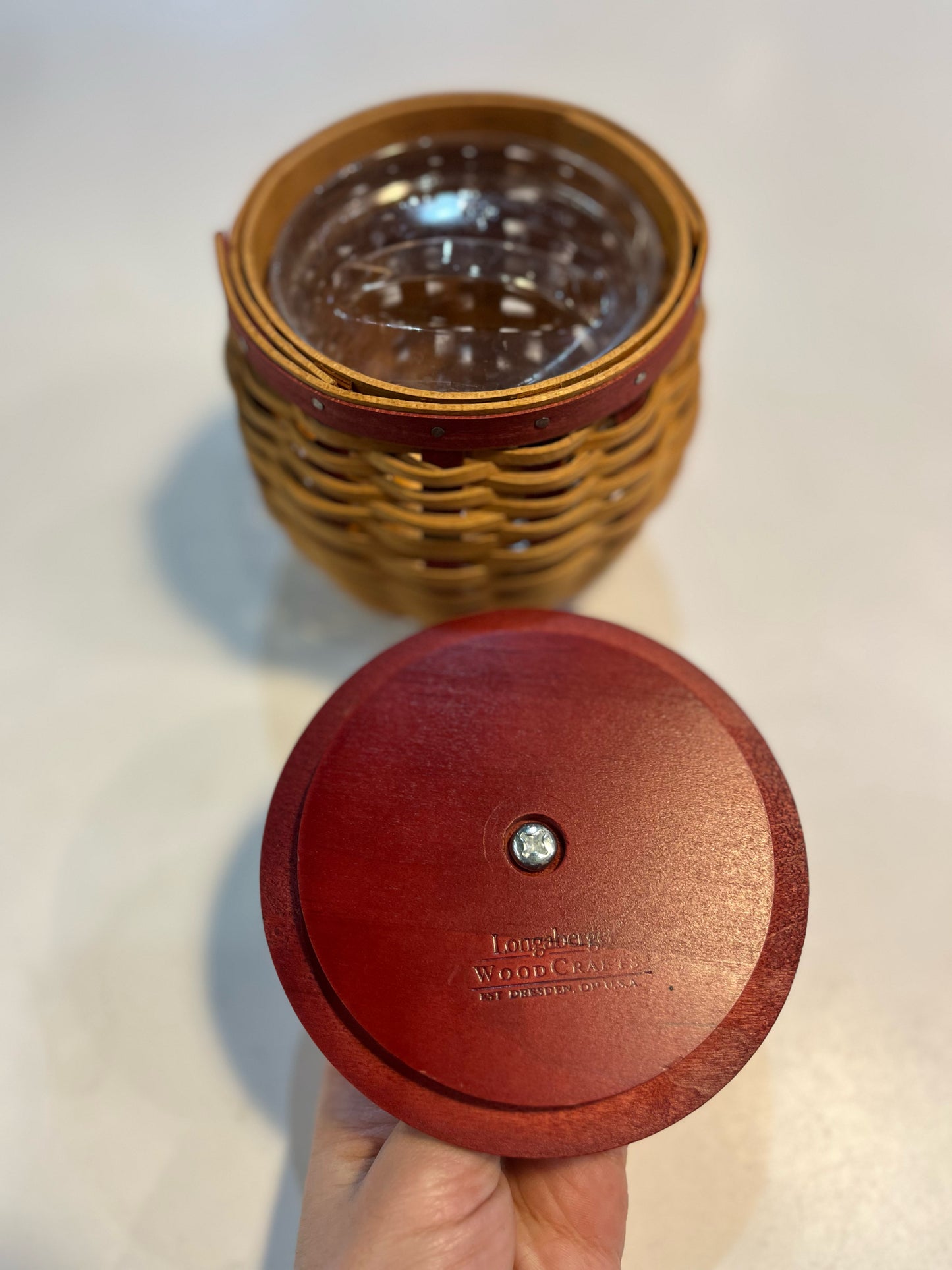 Longaberger Small Strawberry Basket
